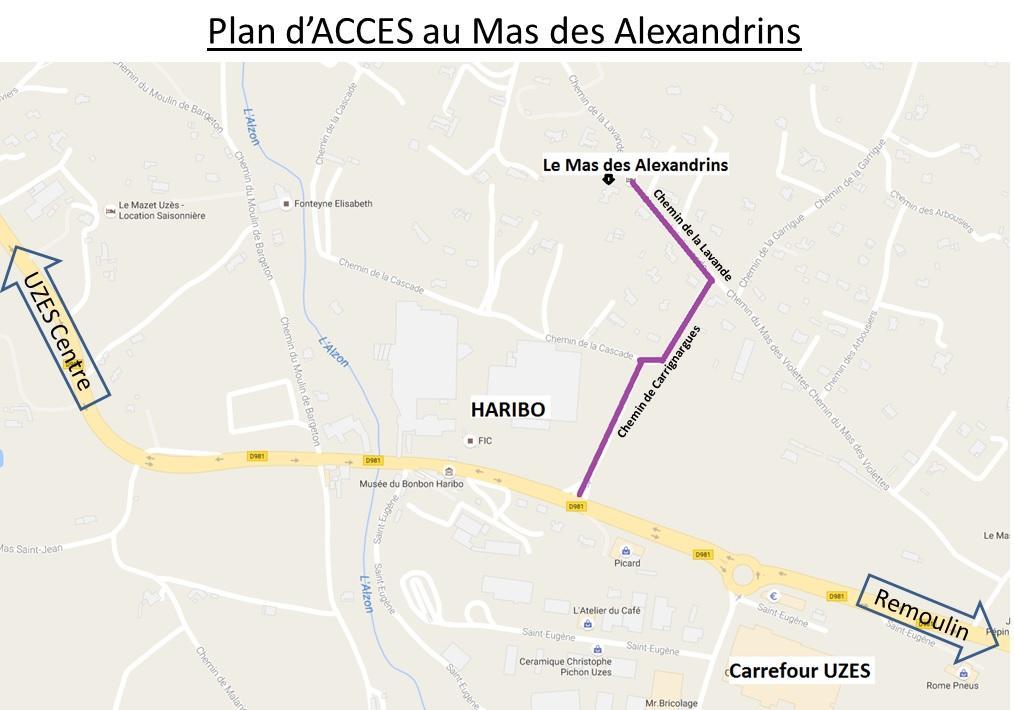 Le Mas Des Alexandrins Uzès Екстериор снимка